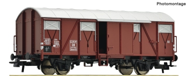 Roco 6600274 - H0 - Gedeckte Güterwagen, DB, Ep. III